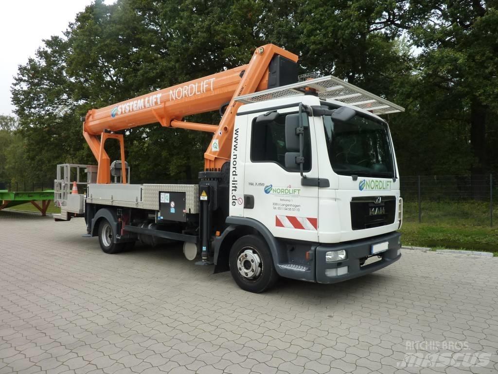 Ruthmann T 330 트럭 탑재 고소작업대