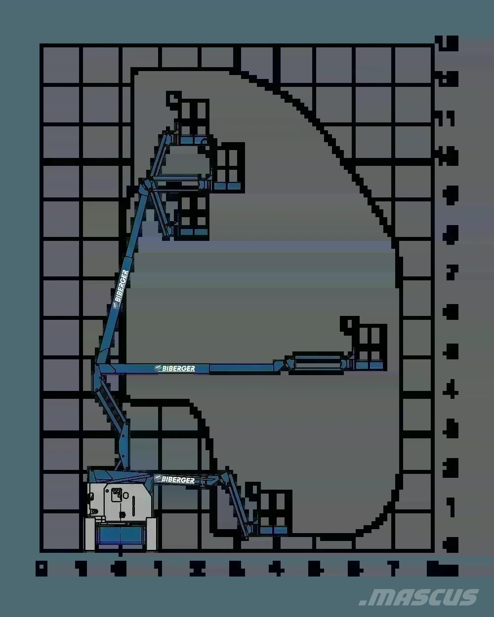 Genie Z34/22N 관절형 전동이동 리프트