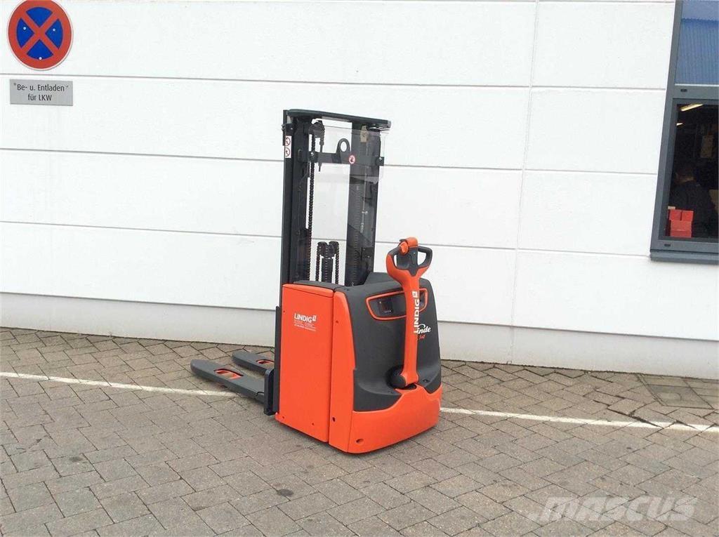 Linde L14 보행식 리치 지게차