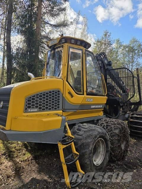 Sampo Rosenlew FR28 원목 포워더