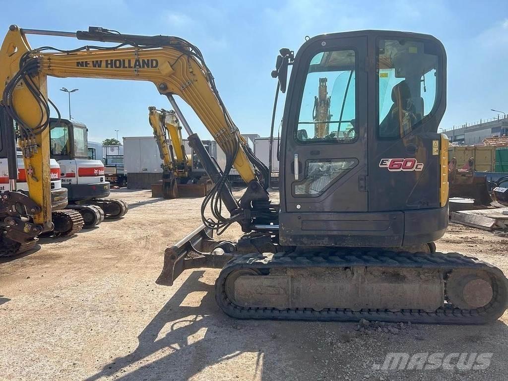 New Holland E60C 소형 굴삭기 7톤 미만