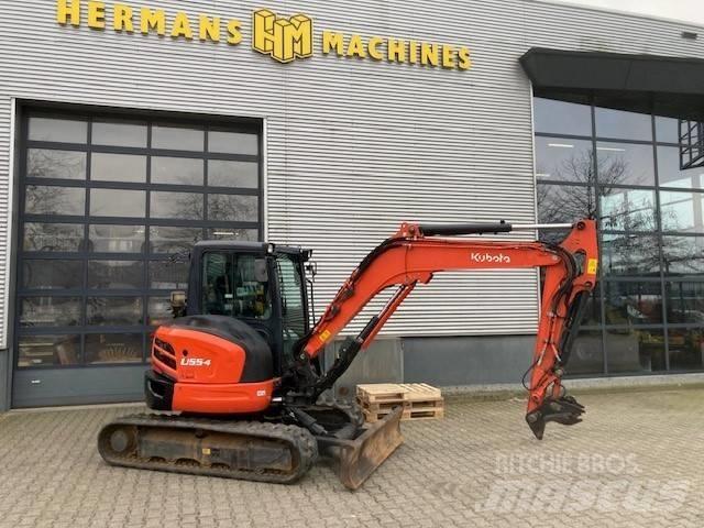 Kubota U 55-4 소형 굴삭기 7톤 미만
