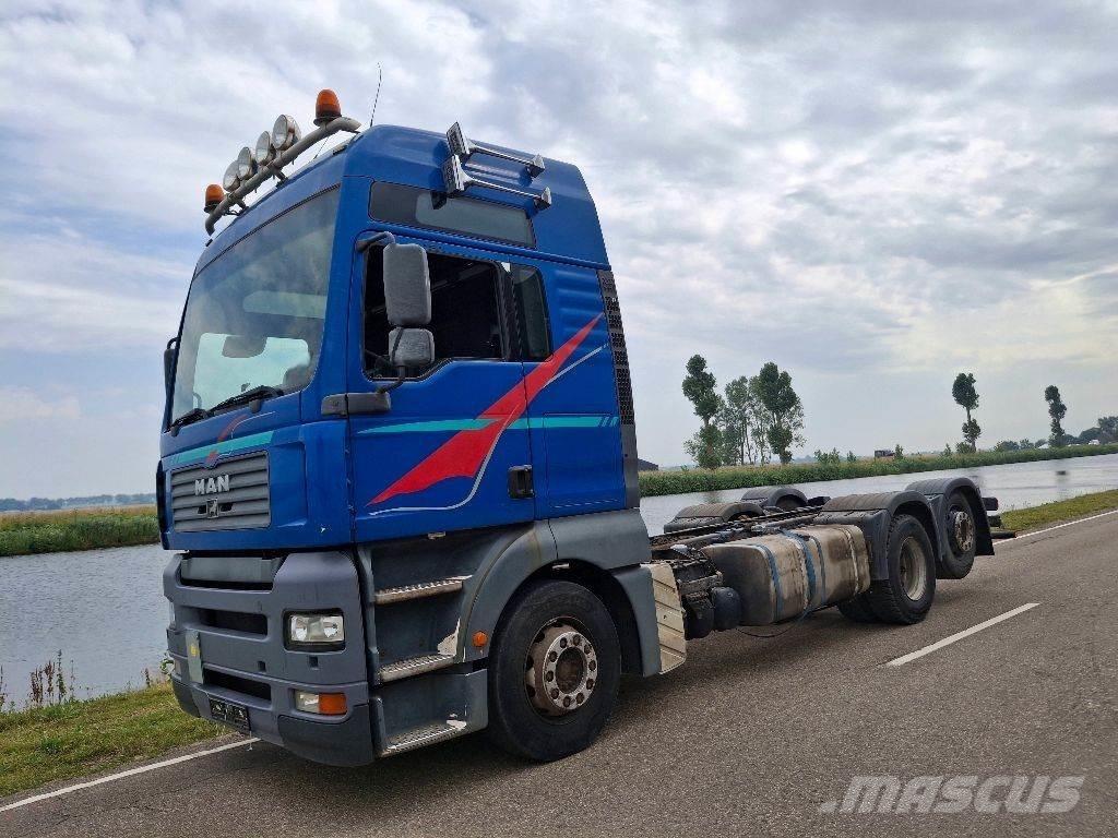 MAN TGA 26.390 6X2 새시 운전실 트럭