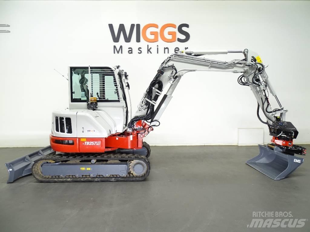 Takeuchi TB 257 FR 소형 굴삭기 7톤 미만
