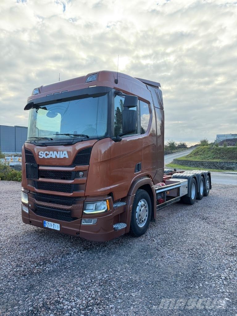 Scania R540B8x4*4NB 새시 운전실 트럭
