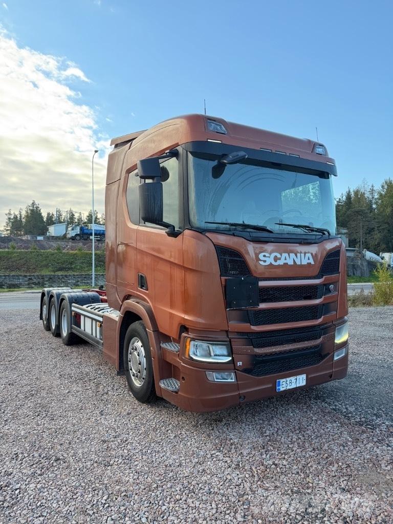Scania R540B8x4*4NB 새시 운전실 트럭
