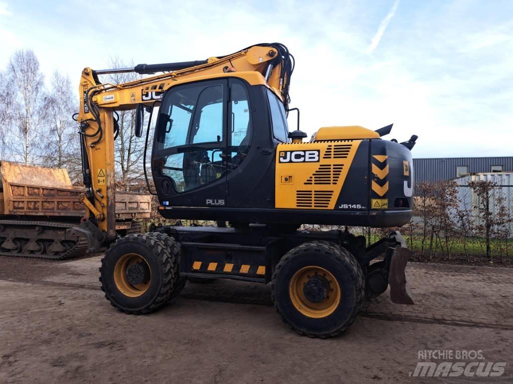 JCB JS 145 W  휠 굴삭기