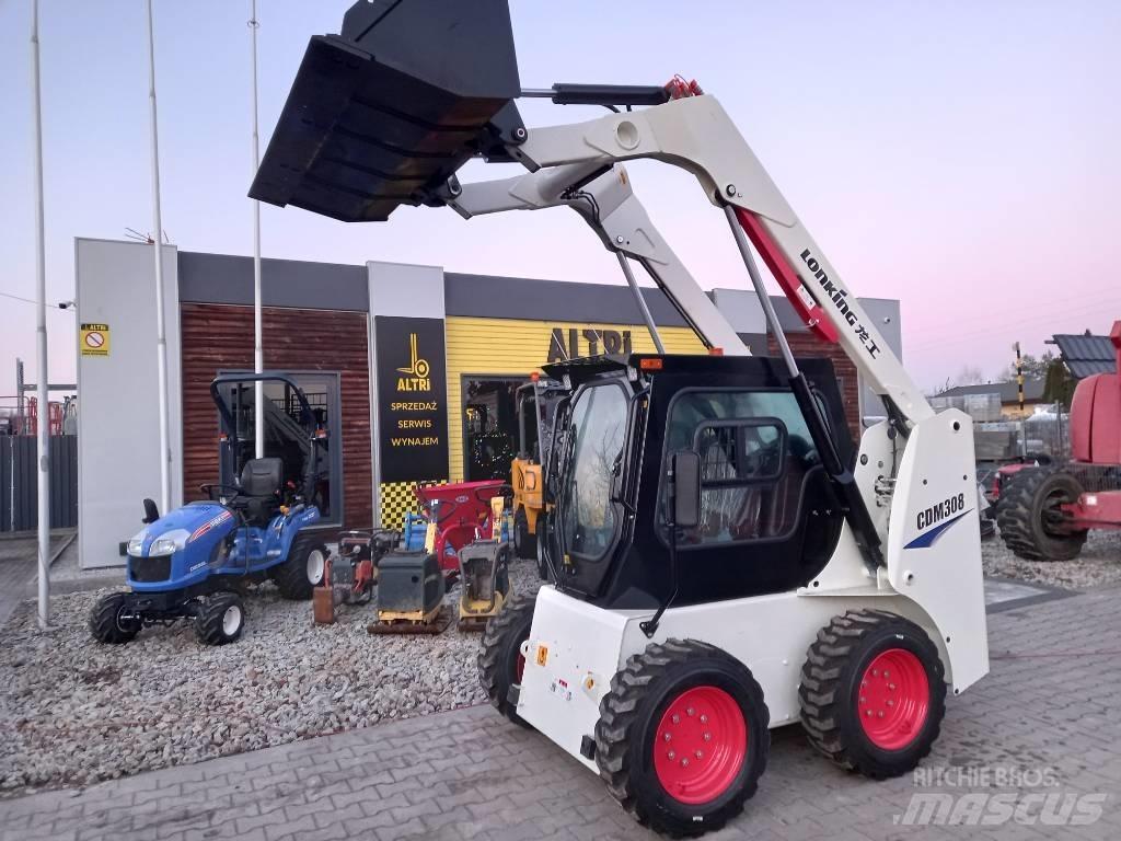 Lonking CDM308  스키드로더