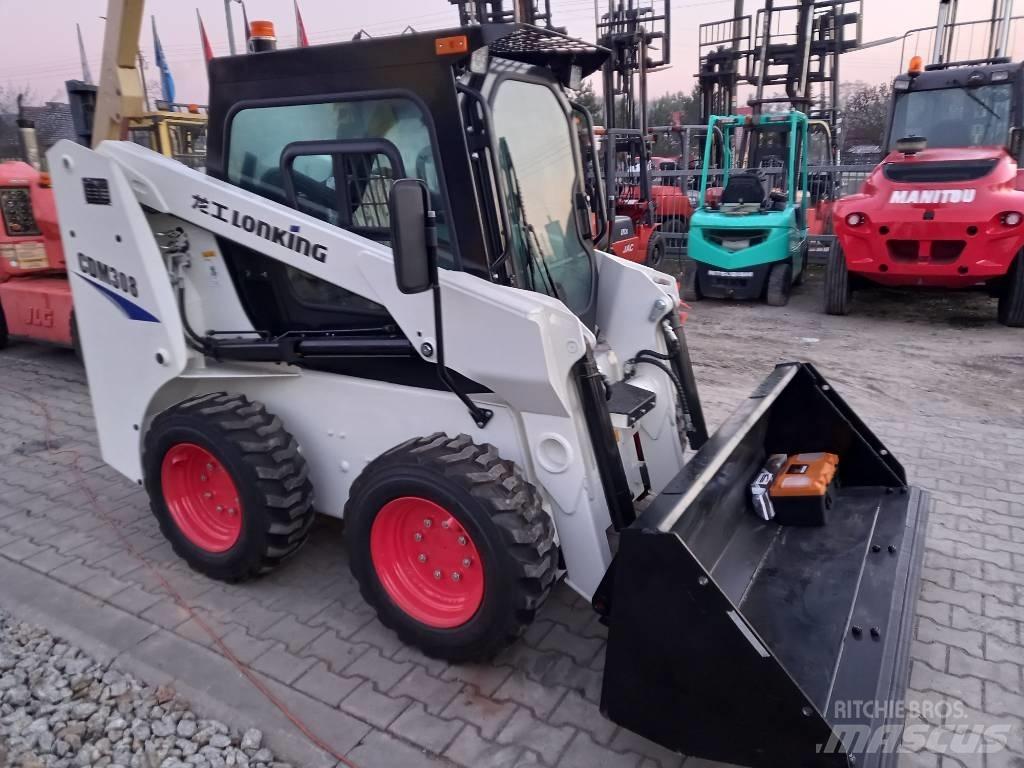 Lonking CDM308  스키드로더