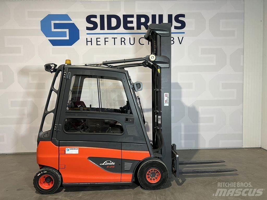 Linde E25L-01 전동 지게차
