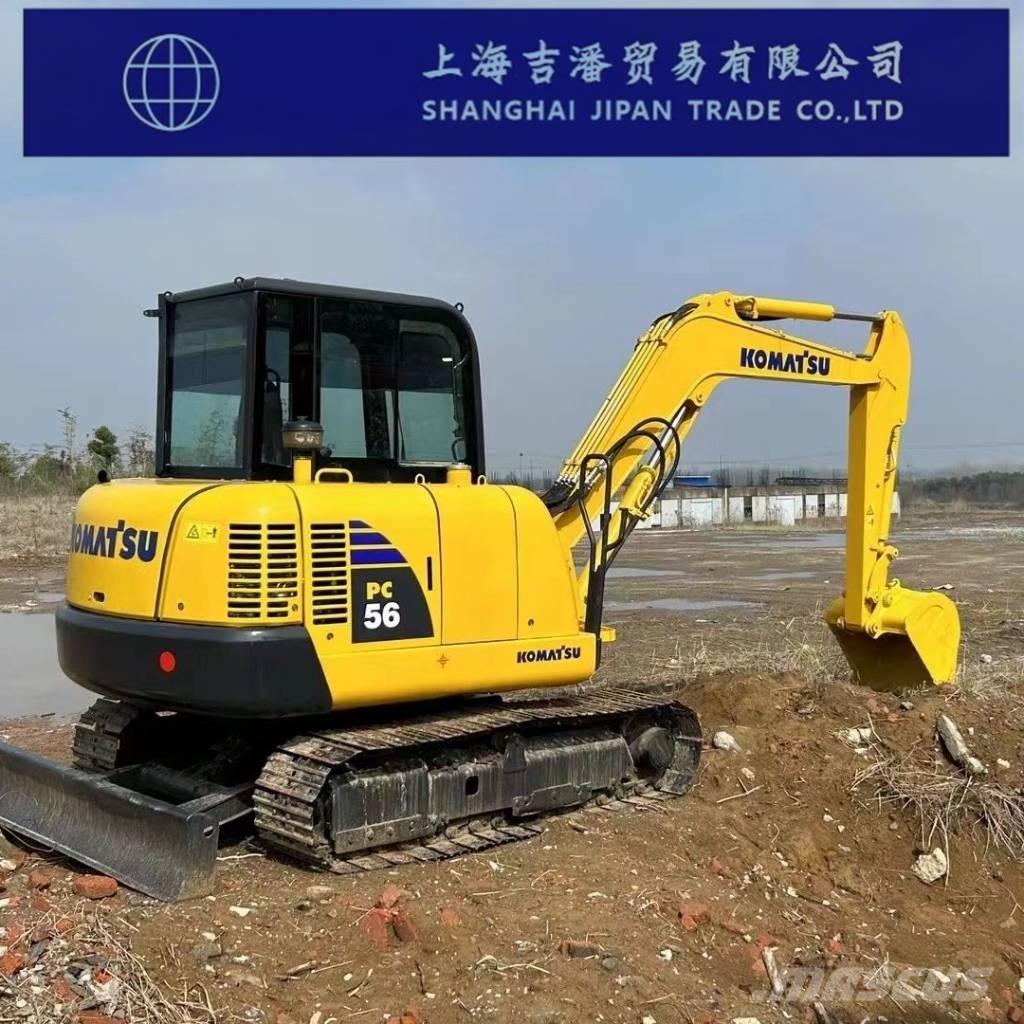 Komatsu PC 56 소형 굴삭기 7톤 미만