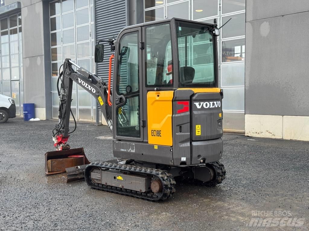 Volvo EC 18 E 소형 굴삭기 7톤 미만