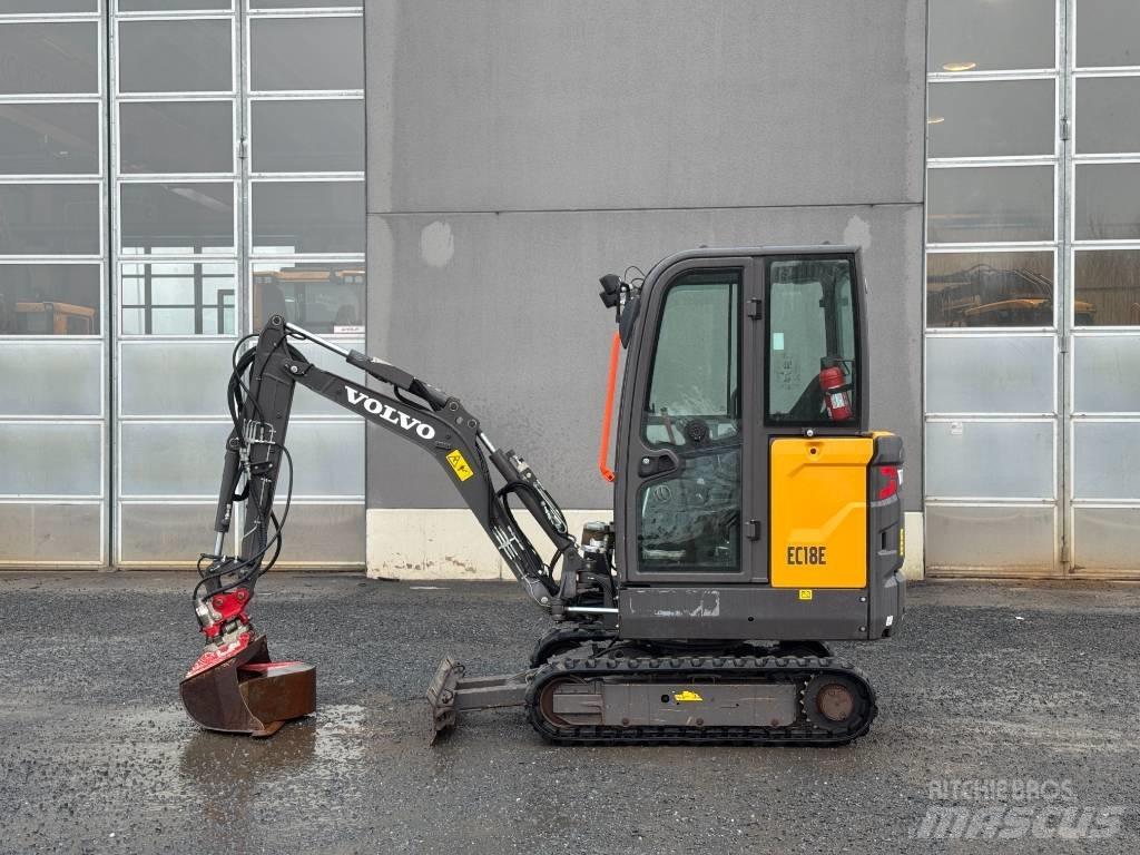 Volvo EC 18 E 소형 굴삭기 7톤 미만