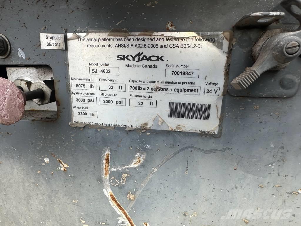 SkyJack SJ 4632 가위형 리프트