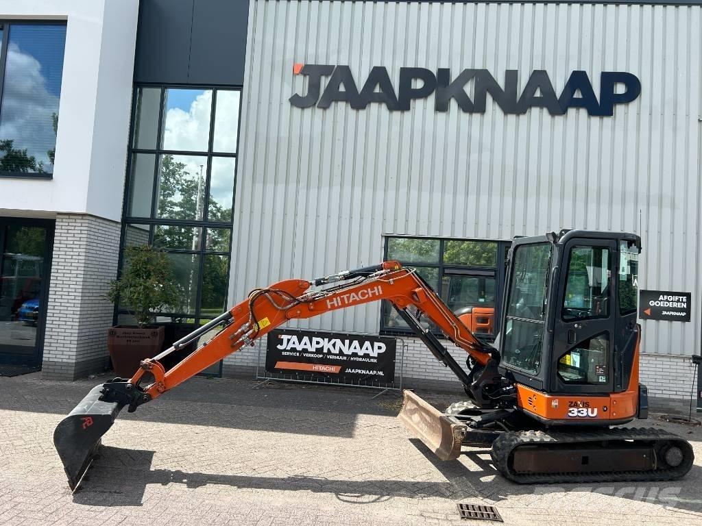 Hitachi ZX33U-6 소형 굴삭기 7톤 미만
