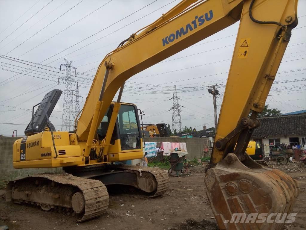 Komatsu pc220-7 대형 굴삭기 29톤 이상