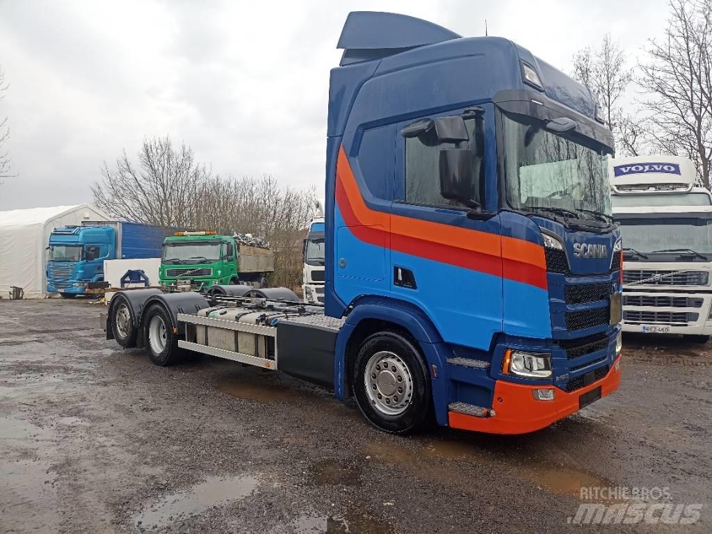 Scania R520 새시 운전실 트럭