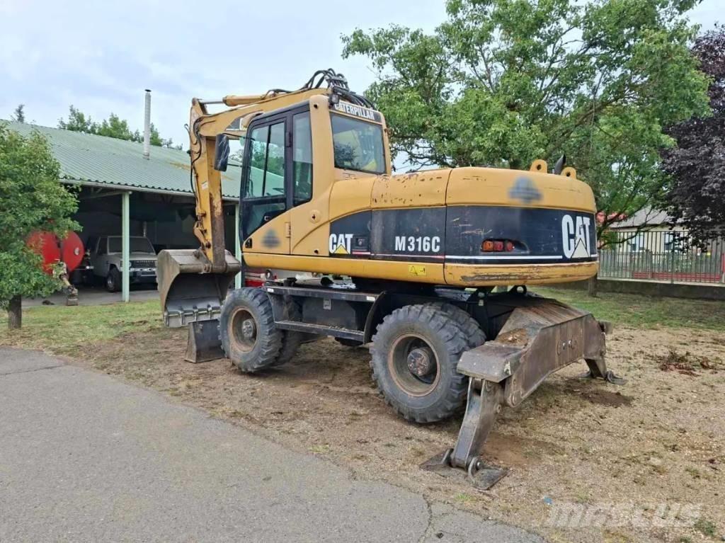 CAT M 316 C  휠 굴삭기