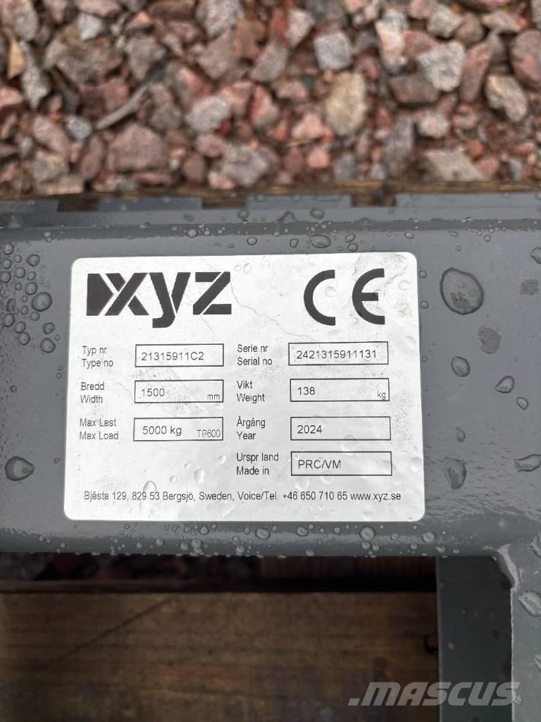 XYZ Gaffelställ BM  휠로우더