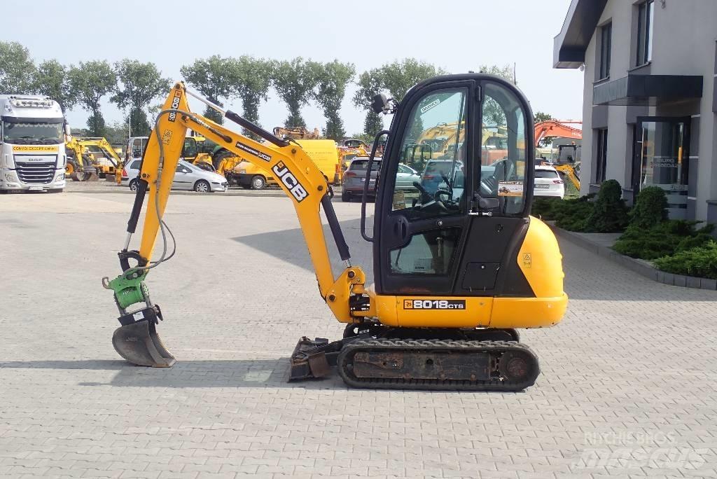 JCB 8018 CTS 소형 굴삭기 7톤 미만
