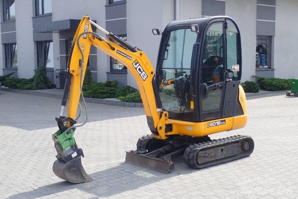 JCB 8018 CTS 소형 굴삭기 7톤 미만