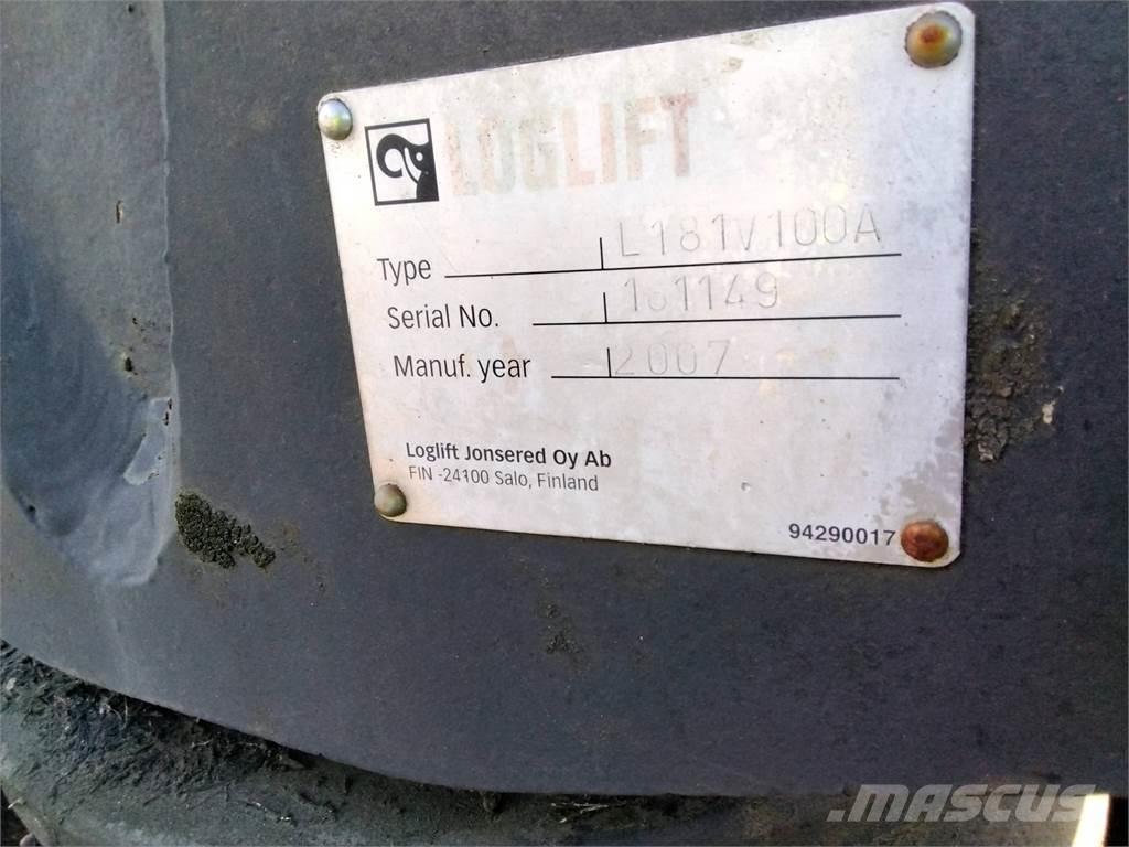 Loglift L181V 하비스터 크레인