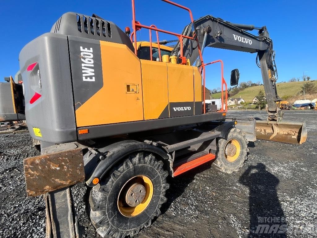 Volvo ew160E 2016  휠 굴삭기