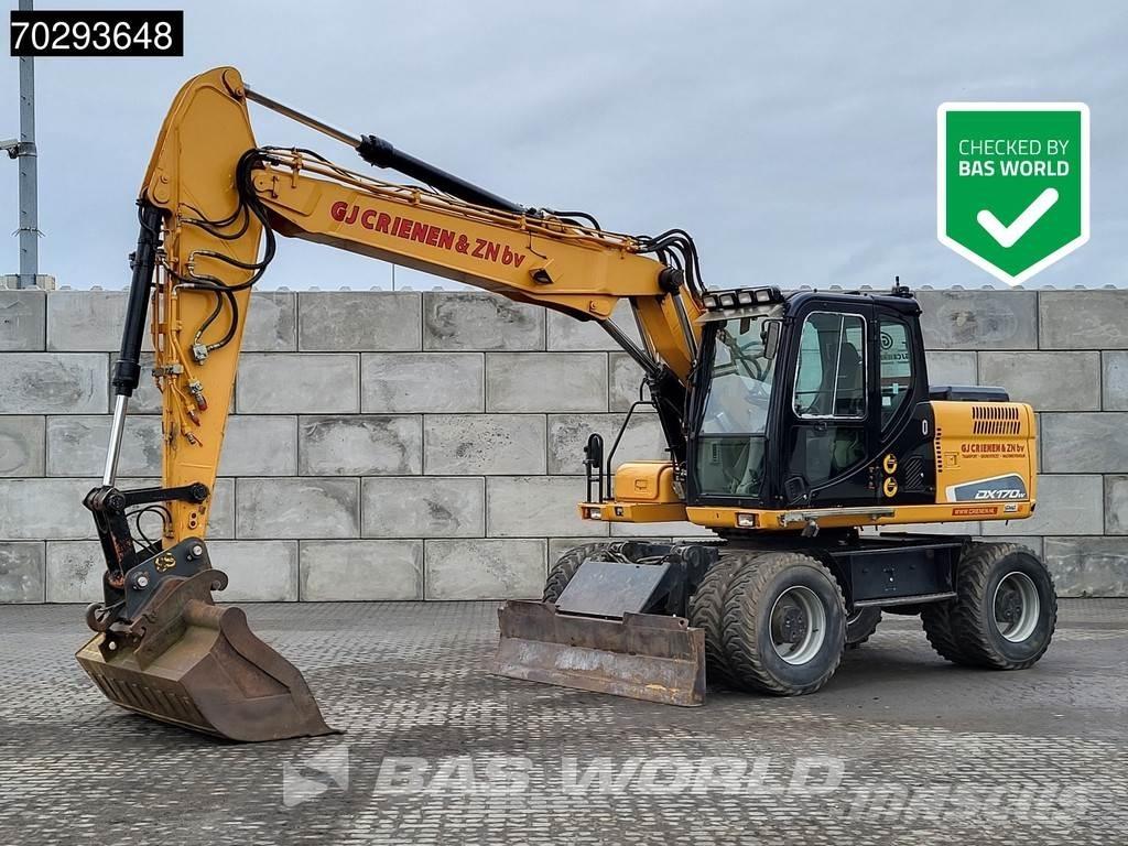 Doosan DX170 W  휠 굴삭기