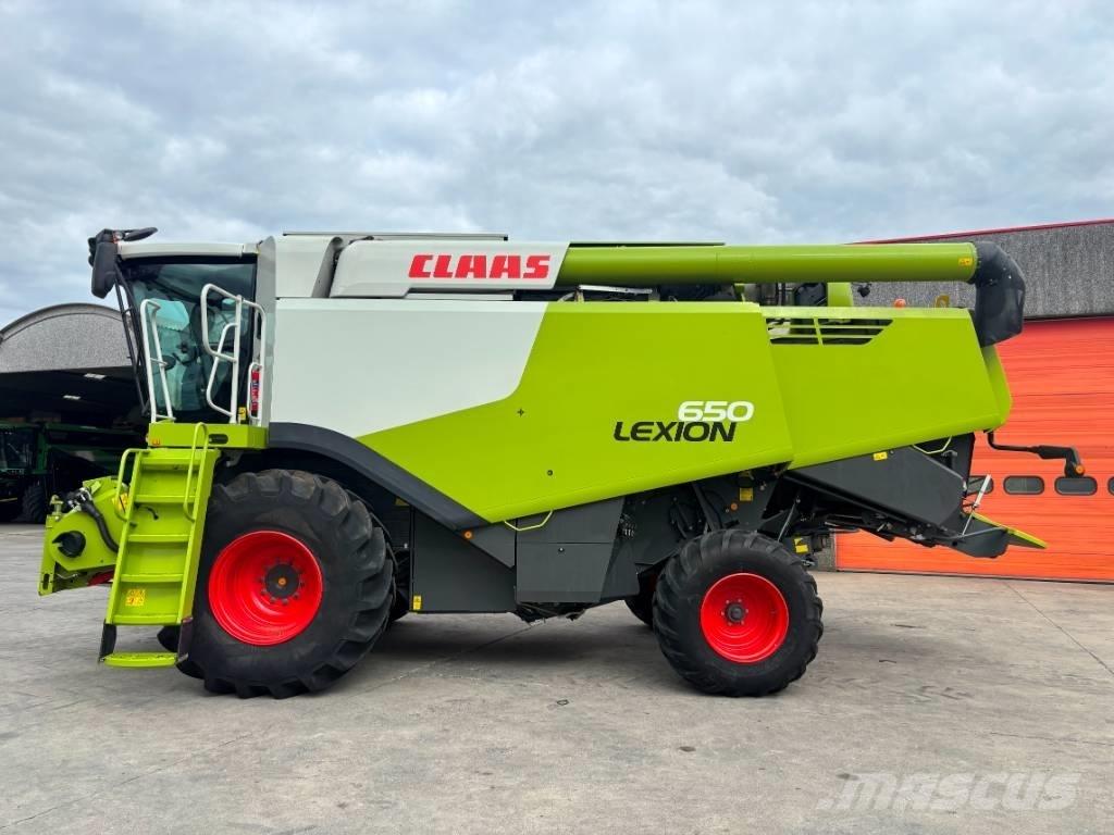 CLAAS Lexion 650 콤바인 수확기