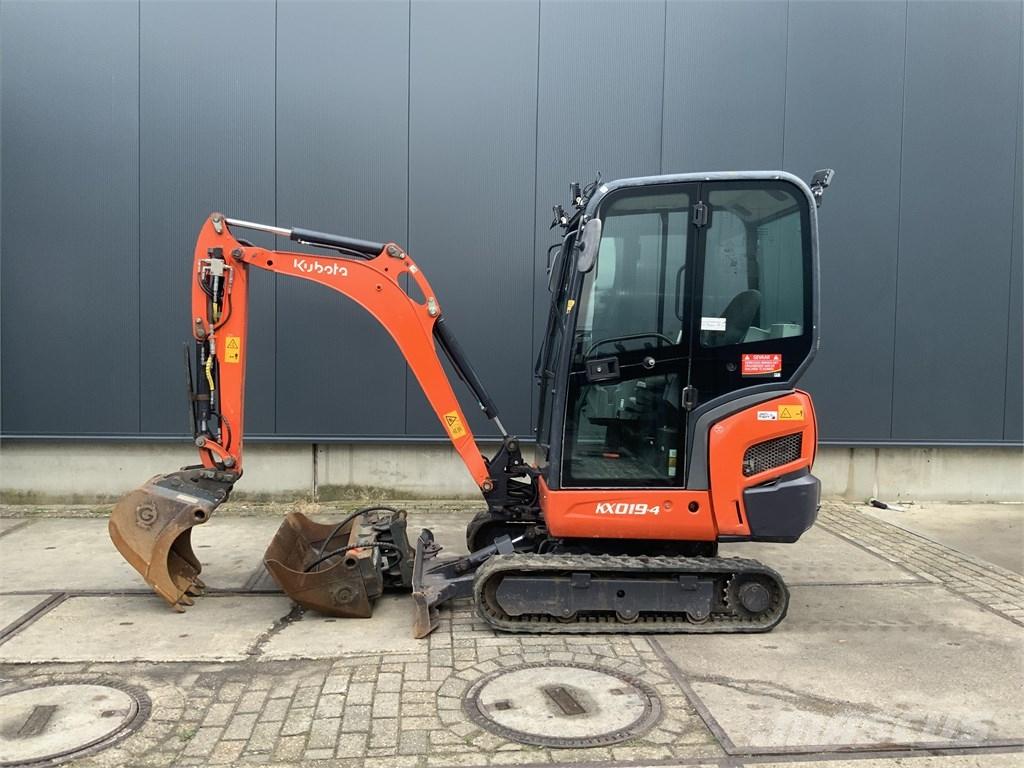 Kubota KX 019-4 소형 굴삭기 7톤 미만
