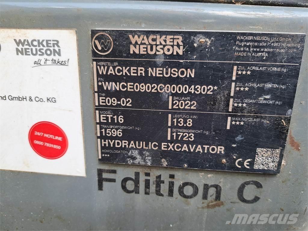 Wacker Neuson ET16 대형 굴삭기 29톤 이상