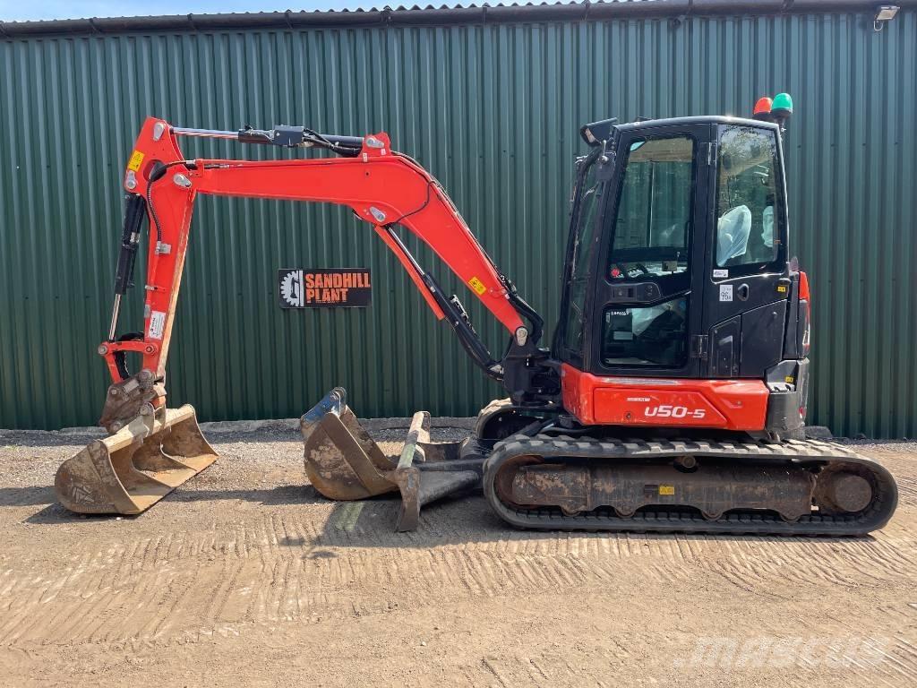 Kubota U 50-5 소형 굴삭기 7톤 미만