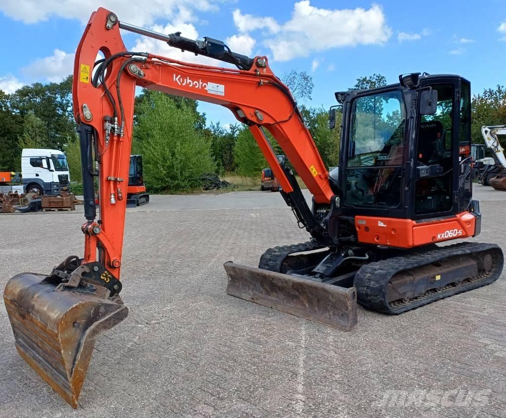 Kubota KX 060-5 소형 굴삭기 7톤 미만