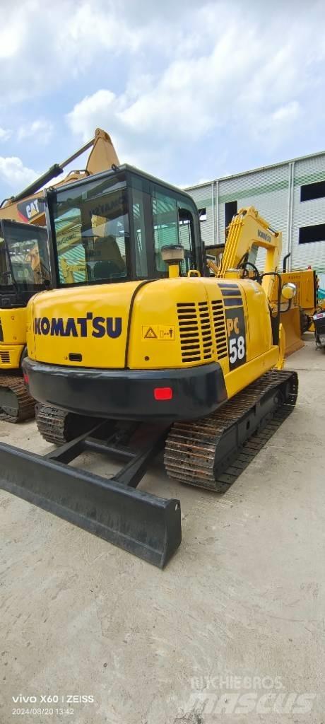 Komatsu PC 58 소형 굴삭기 7톤 미만