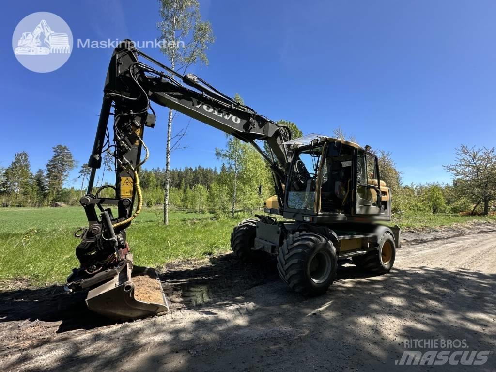 Volvo EW 140 D  휠 굴삭기