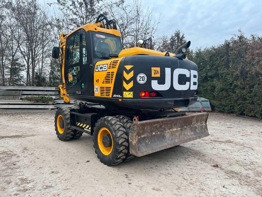 JCB JS 145 W+ TT4i  휠 굴삭기