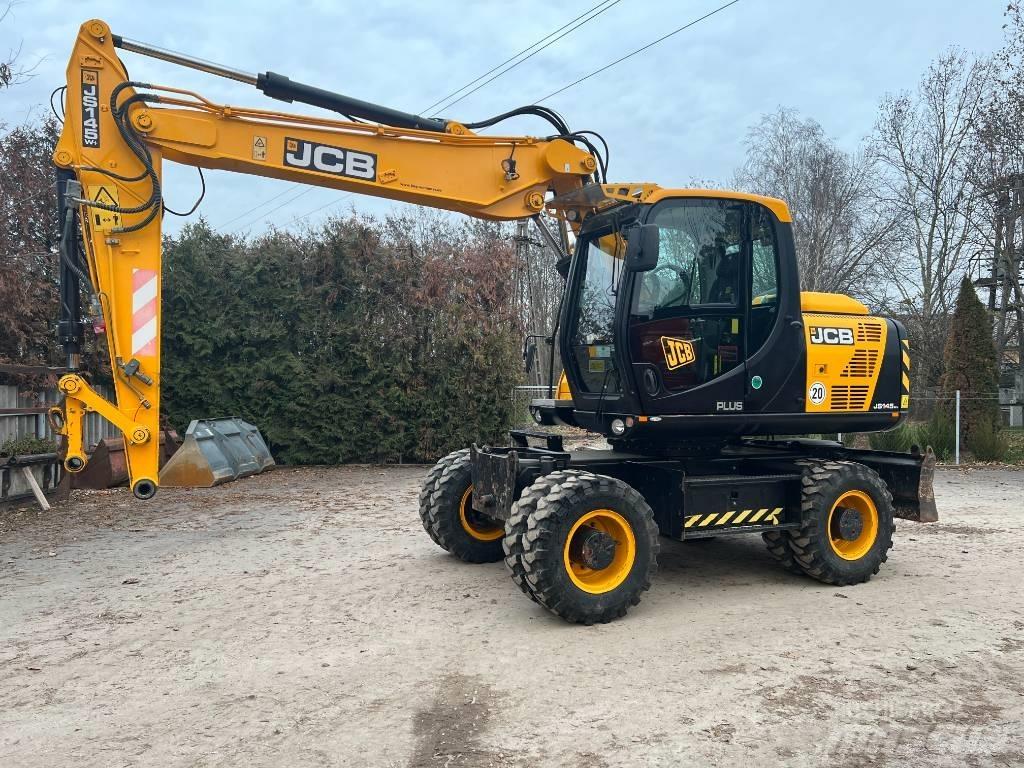 JCB JS 145 W+ TT4i  휠 굴삭기
