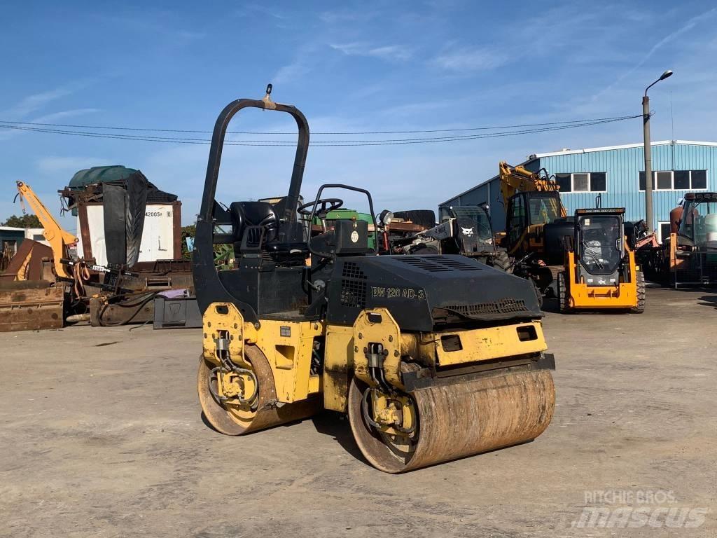 Bomag BW 120 AD-3 트윈 드럼 롤러