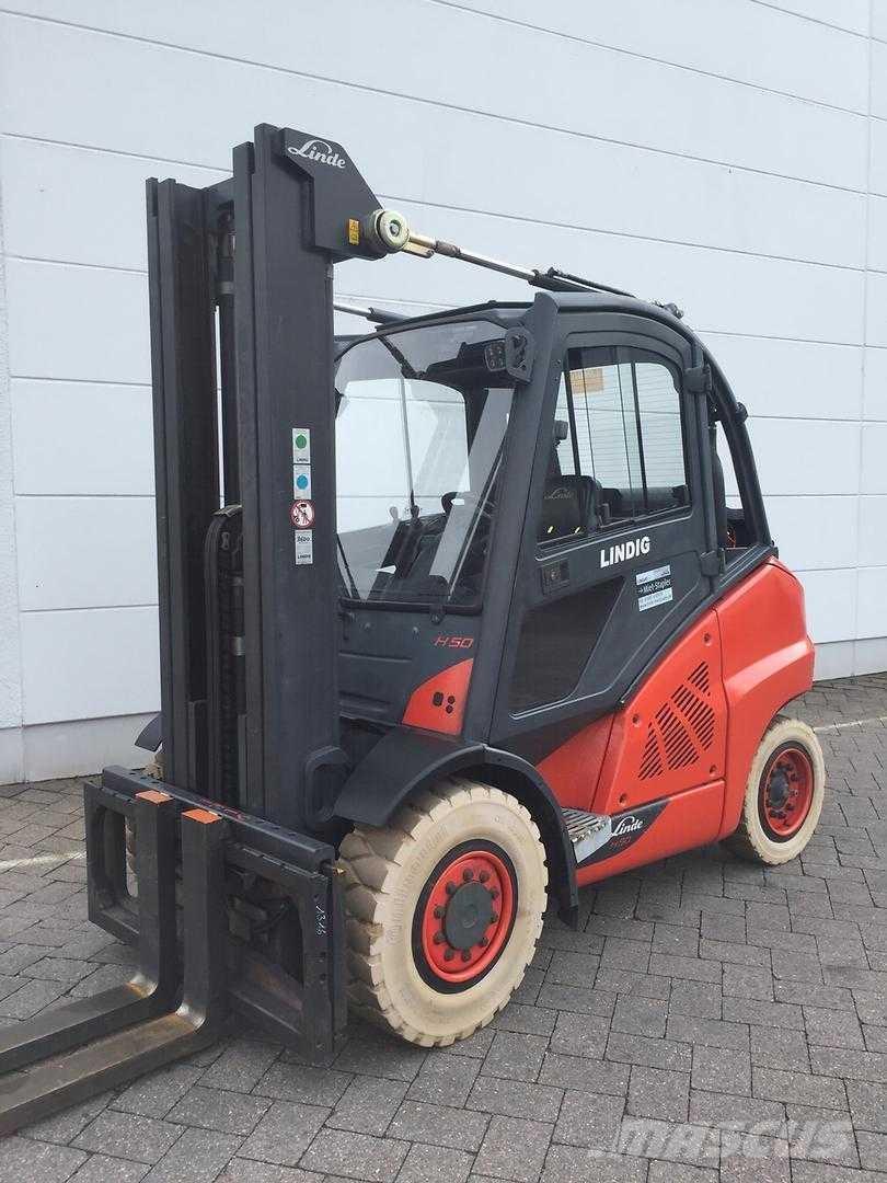 Linde H50T LPG 지게차