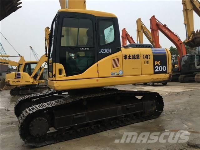 Komatsu pc200-7 대형 굴삭기 29톤 이상