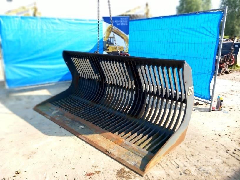 Eurosteel Puinriek 스크리닝 버킷