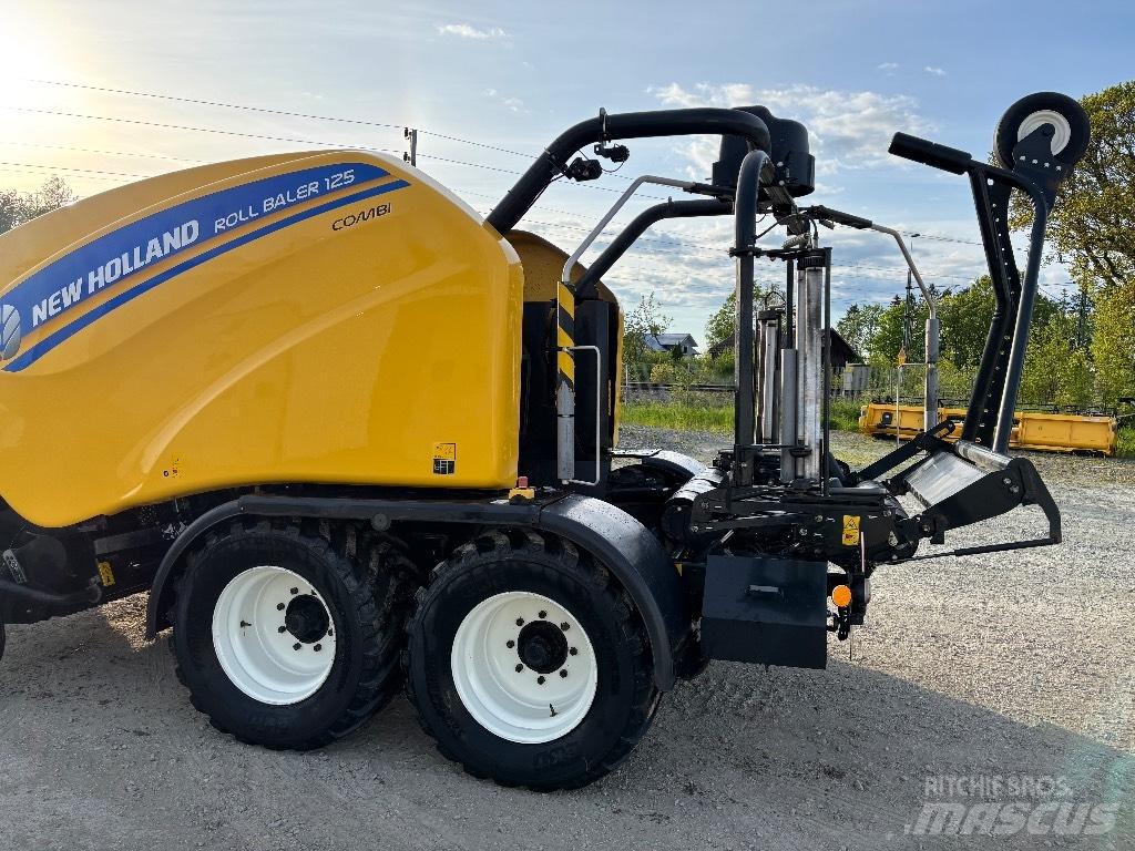 New Holland RB 125 원형 곤포기