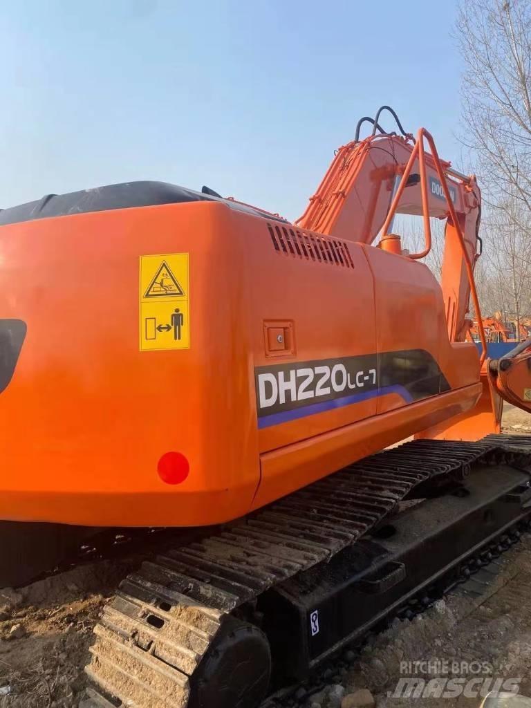 Doosan dh220lc-7 대형 굴삭기 29톤 이상