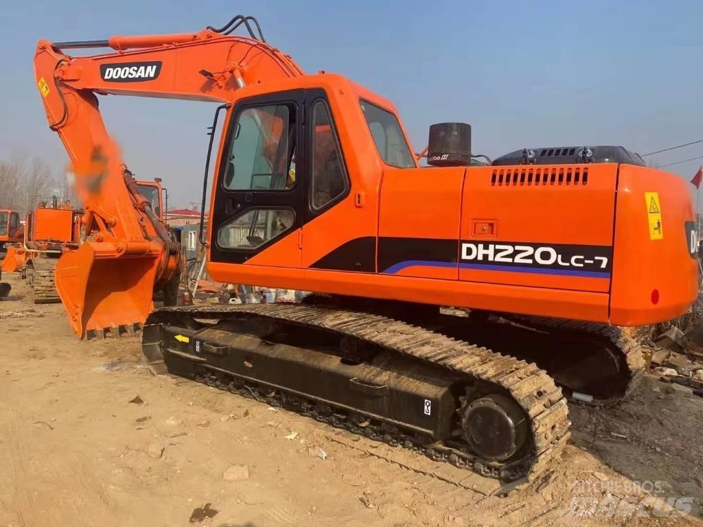 Doosan dh220lc-7 대형 굴삭기 29톤 이상