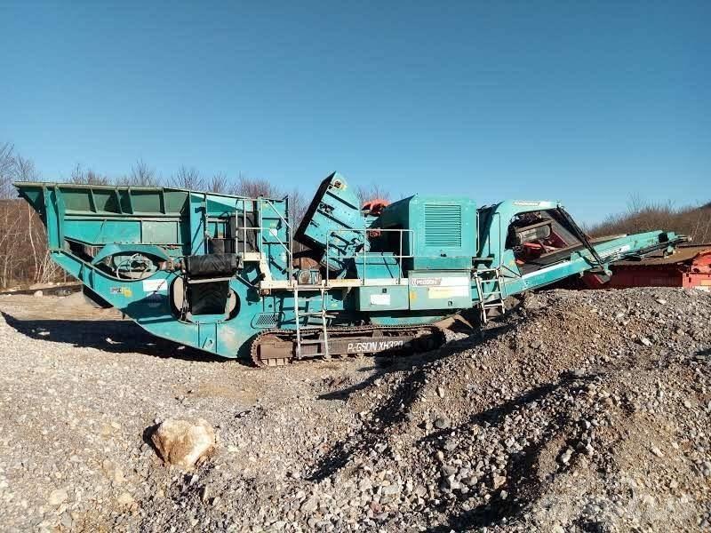 Terex pegson XH320 이동식 분쇄기