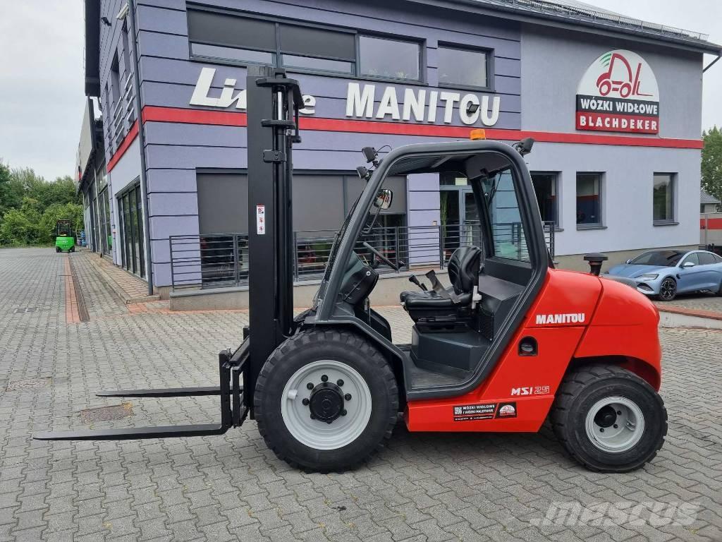 Manitou MSI 25 T 험지용 트럭