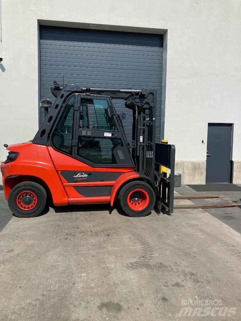 Linde H80D/396-03 디젤 지게차