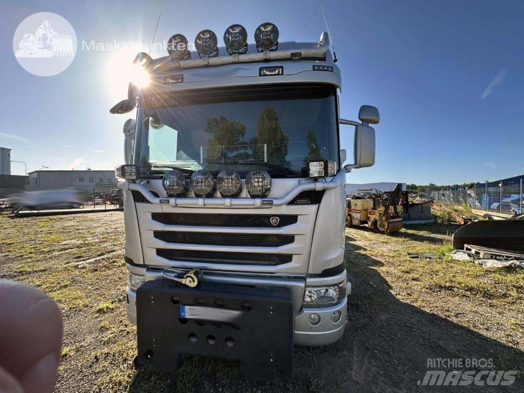Scania G 490 훅 리프트 트럭