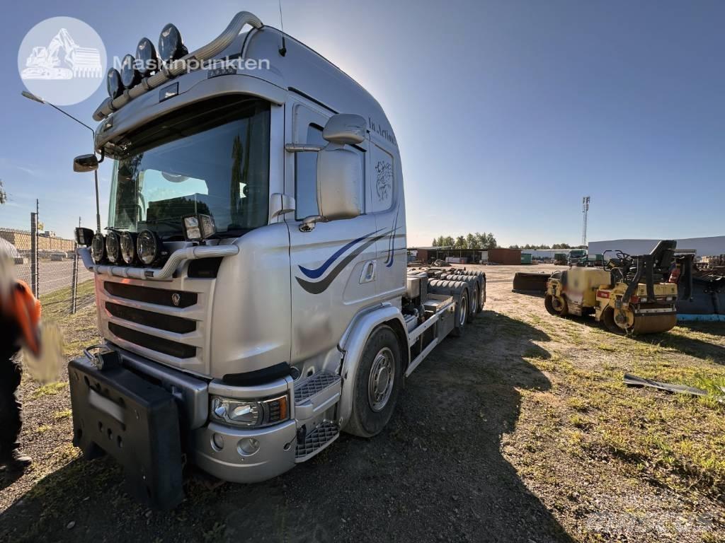 Scania G 490 훅 리프트 트럭