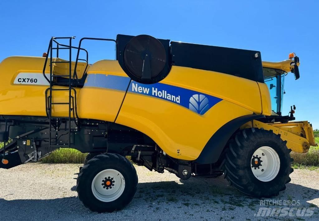 New Holland CX 760 콤바인 수확기